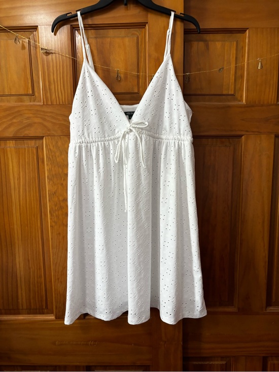 wild fable Dresses & Skirts - wild fable White Eyelet V-Neck Sundress